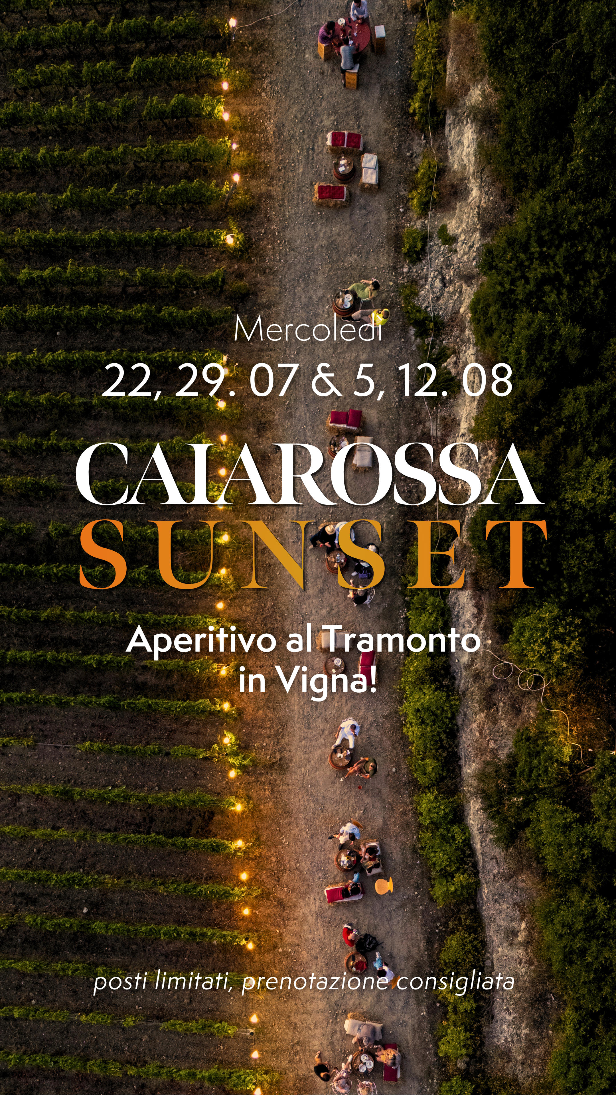 Vino, Musica e Tramonto in Vigna!